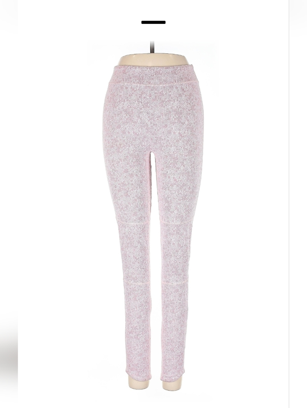 Gymshark Heathered Light Pink High-Waist Leggings
